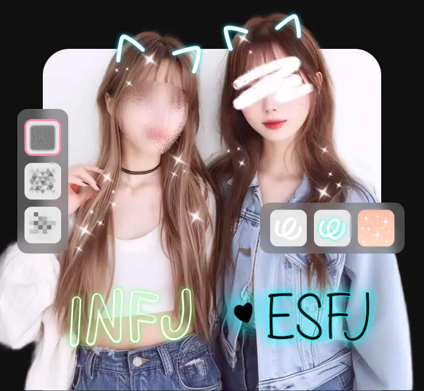 BeautyPlus デコレーション キラキラエフェクト